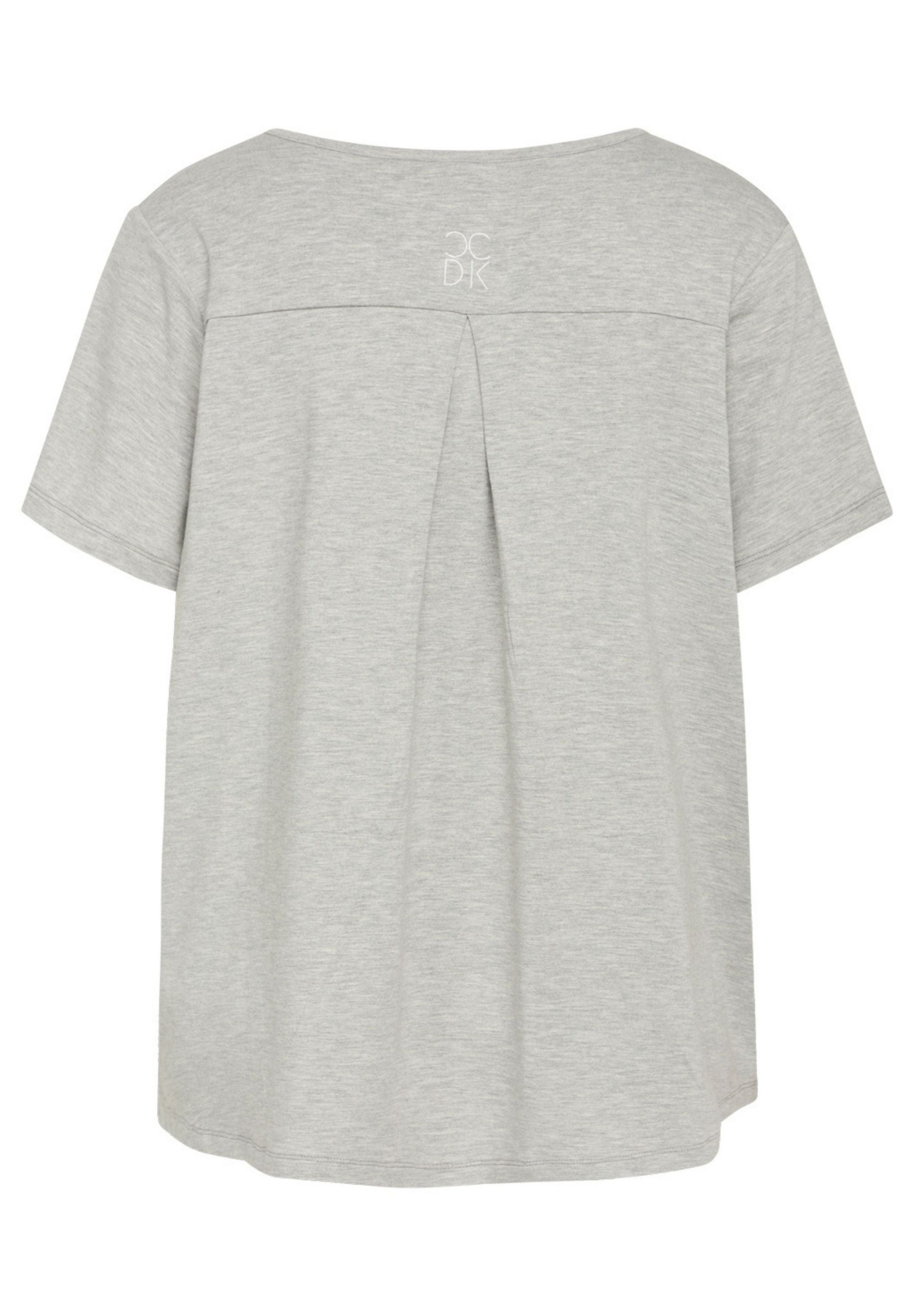 Bea Short Sleeve T-Shirt, Grey Melange