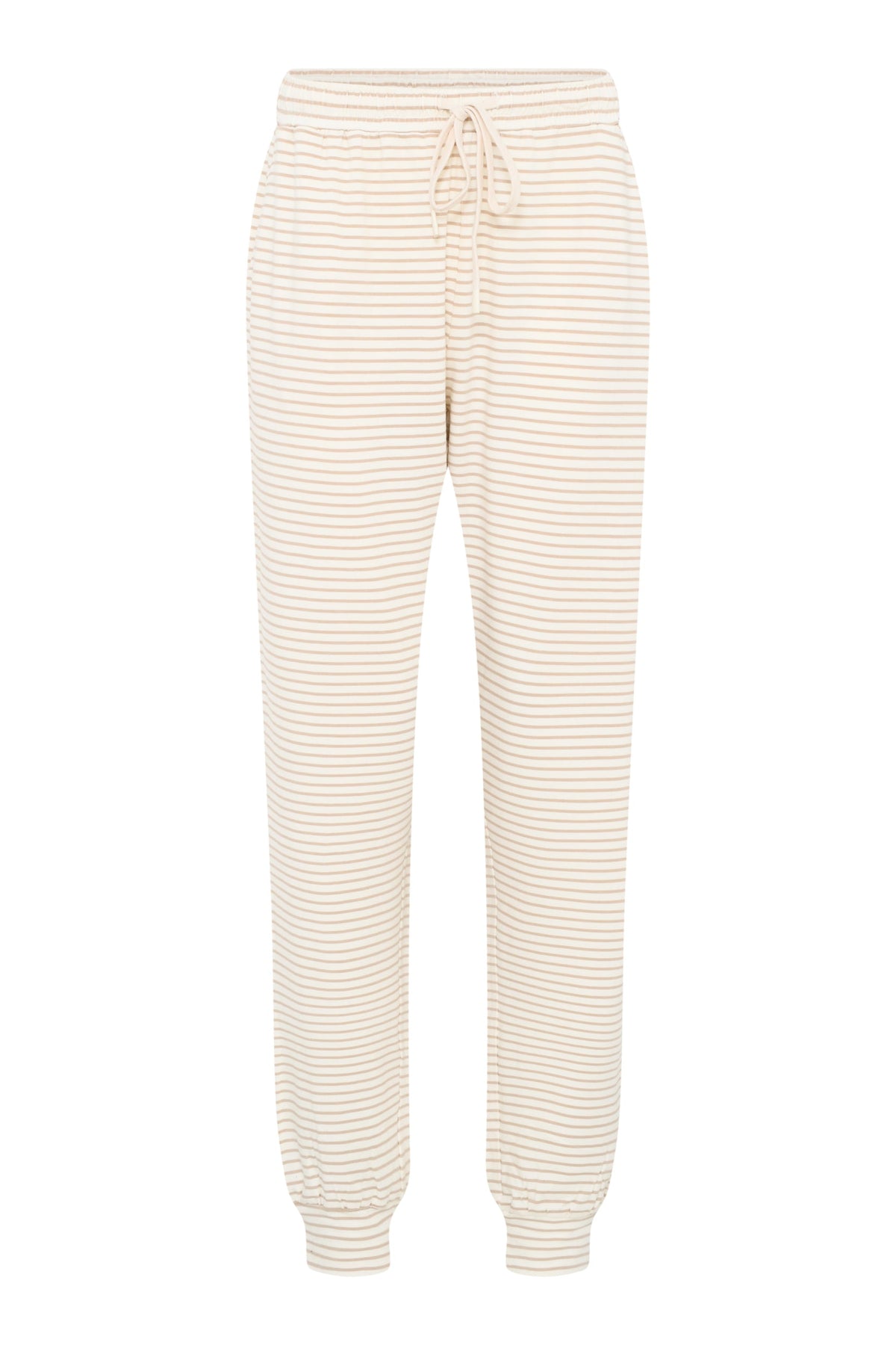 Betty Hose, Zementgrau Streifen