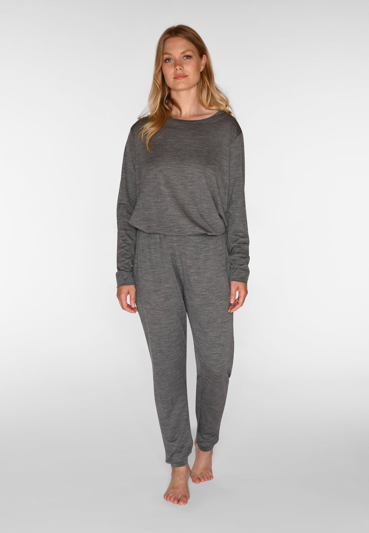 Betty Hose, Dunkelgrau meliert