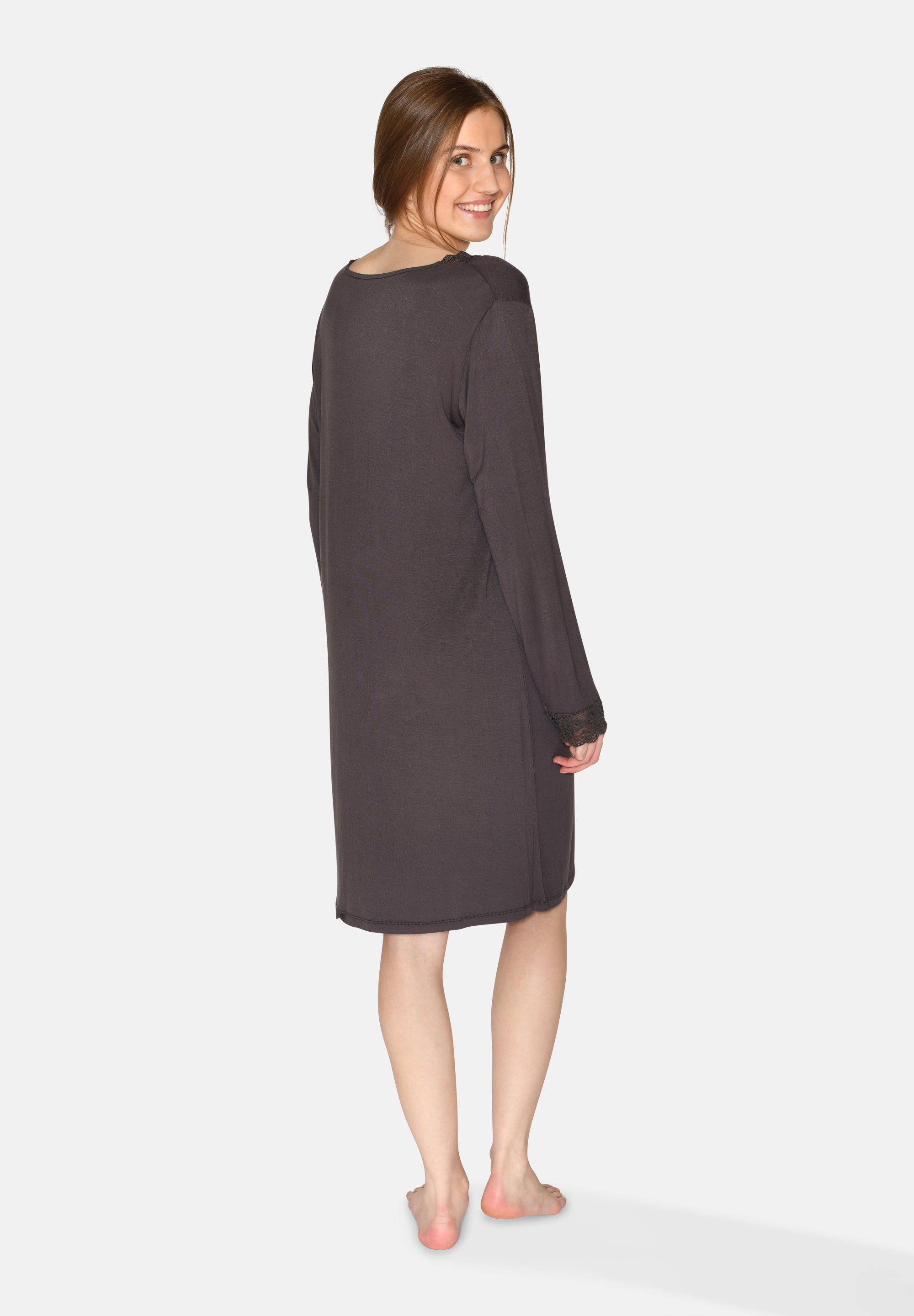 Karita Long Sleeve Dress, Pavement