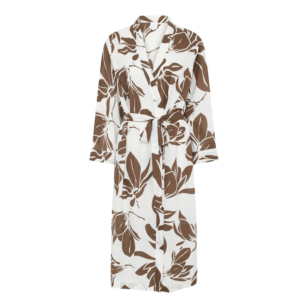Noa Kimono, Schneeweiß Allover-Print