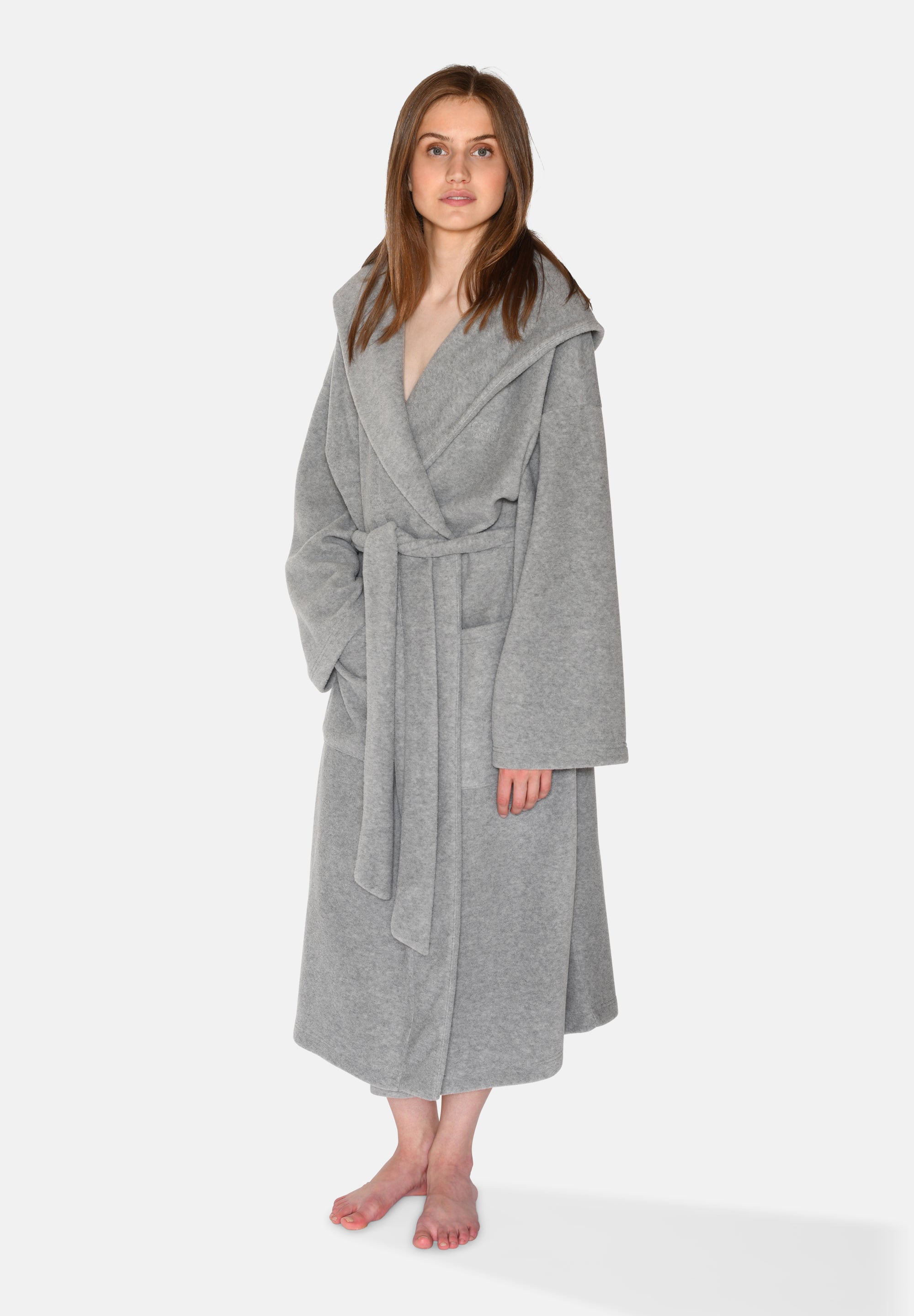 Lisa Bathrobe, Grey Melange