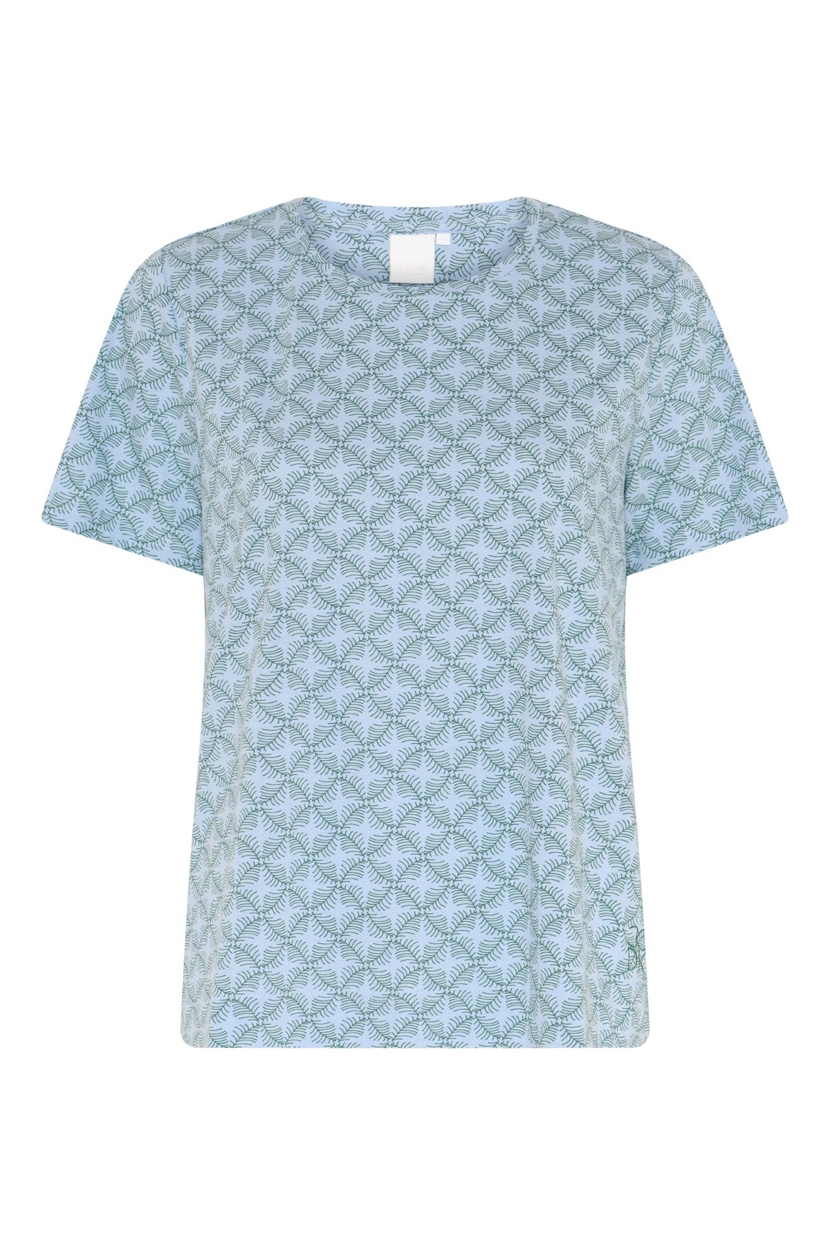 Janis Kurzarm-T-Shirt, Kentuckyblau Allover-Print