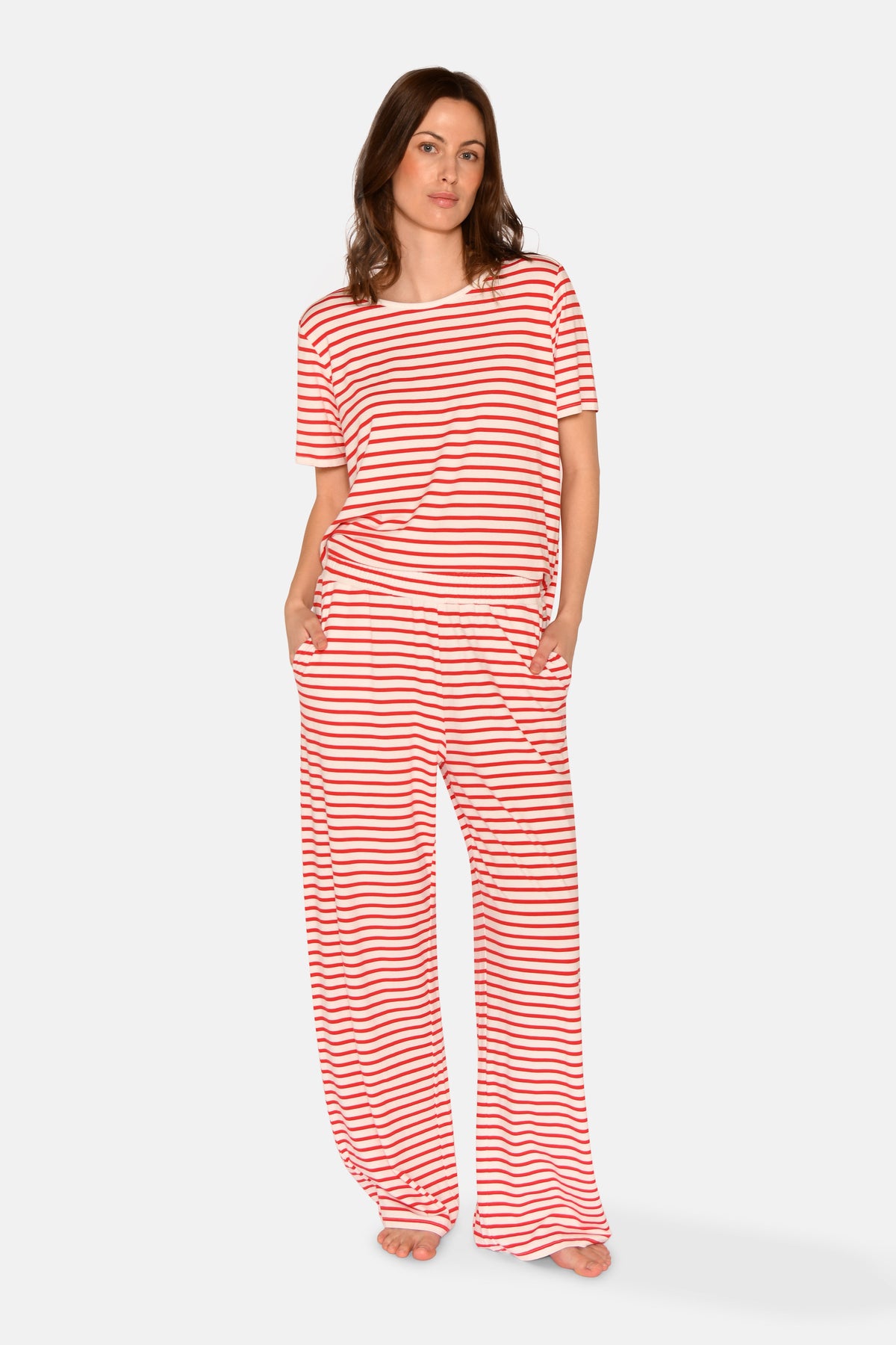 Amy weite Hose, Bittersüß Streifen