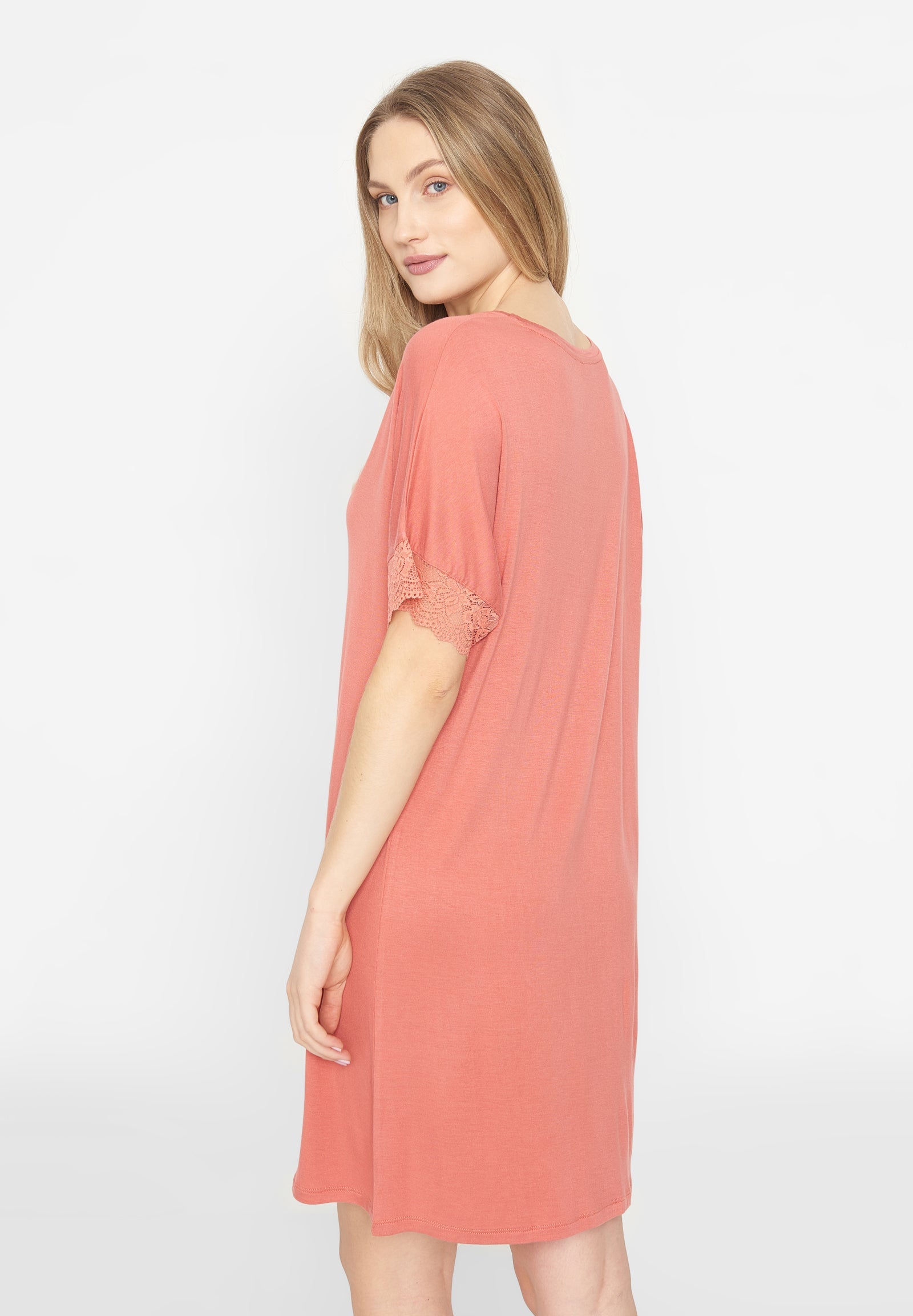 Lucille Dress, Faded Rose