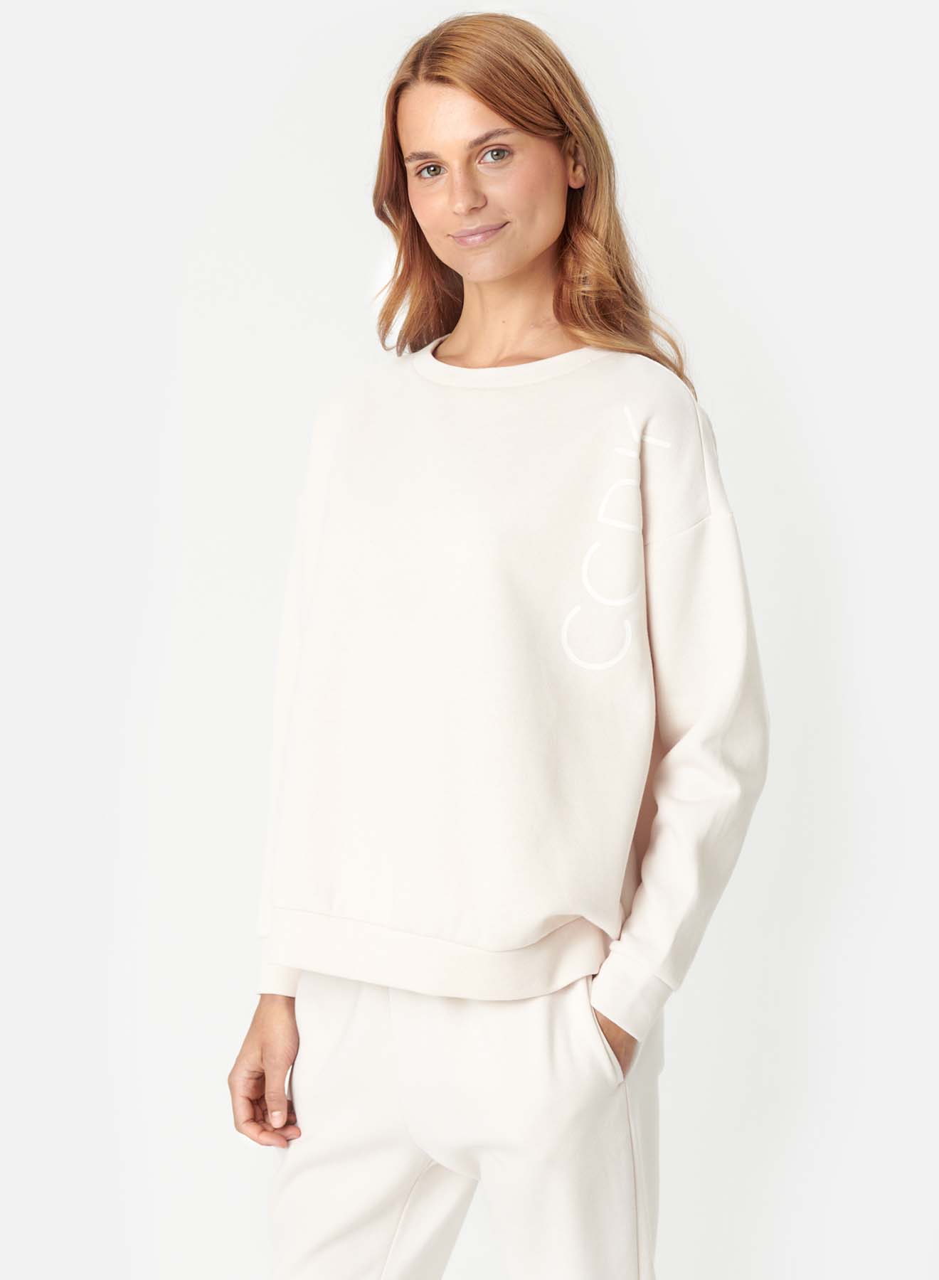 Nona Sweatshirt, Crystal Gray