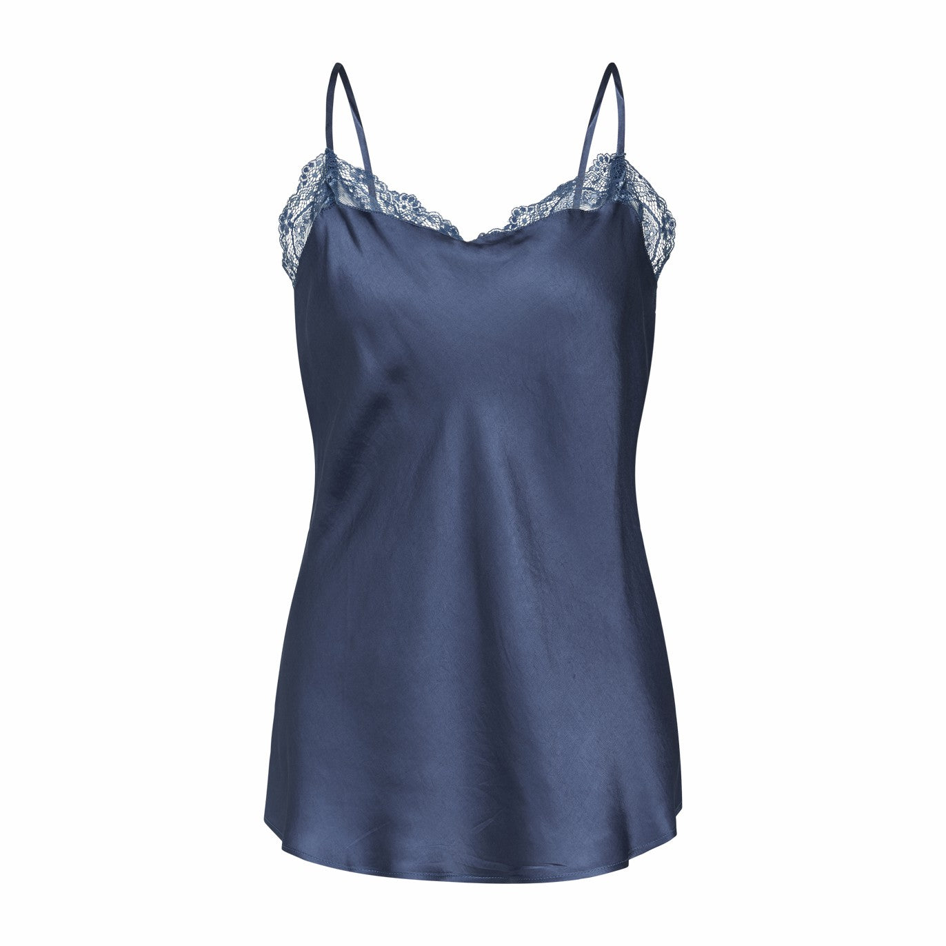 Iris Chemise Top, Bijou Blue