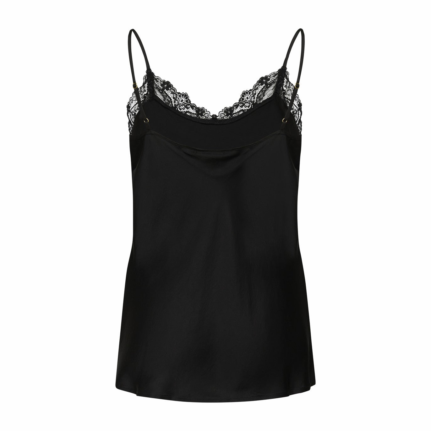 Iris Chemise Top, Black