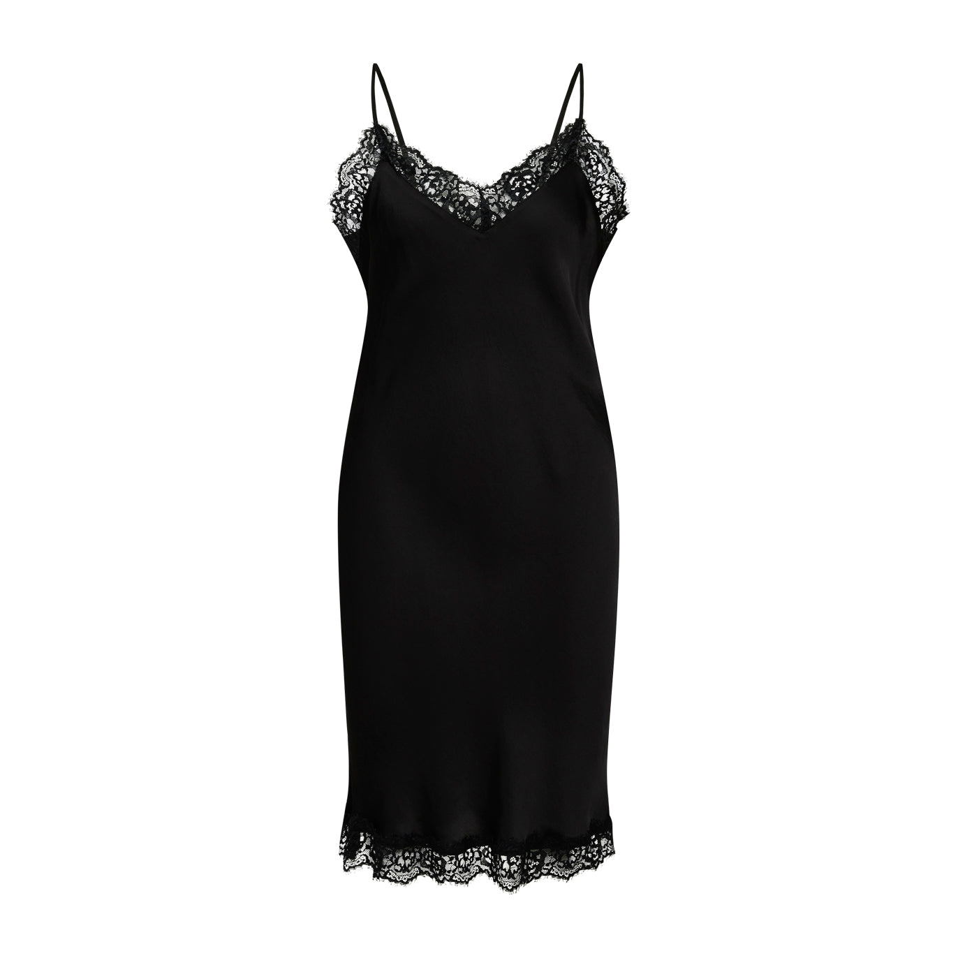 Siana Chemise Dress, Black