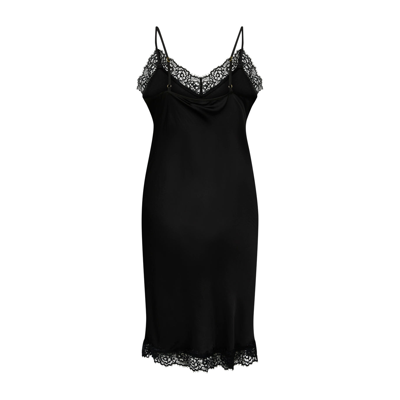 Siana Chemise Dress, Black