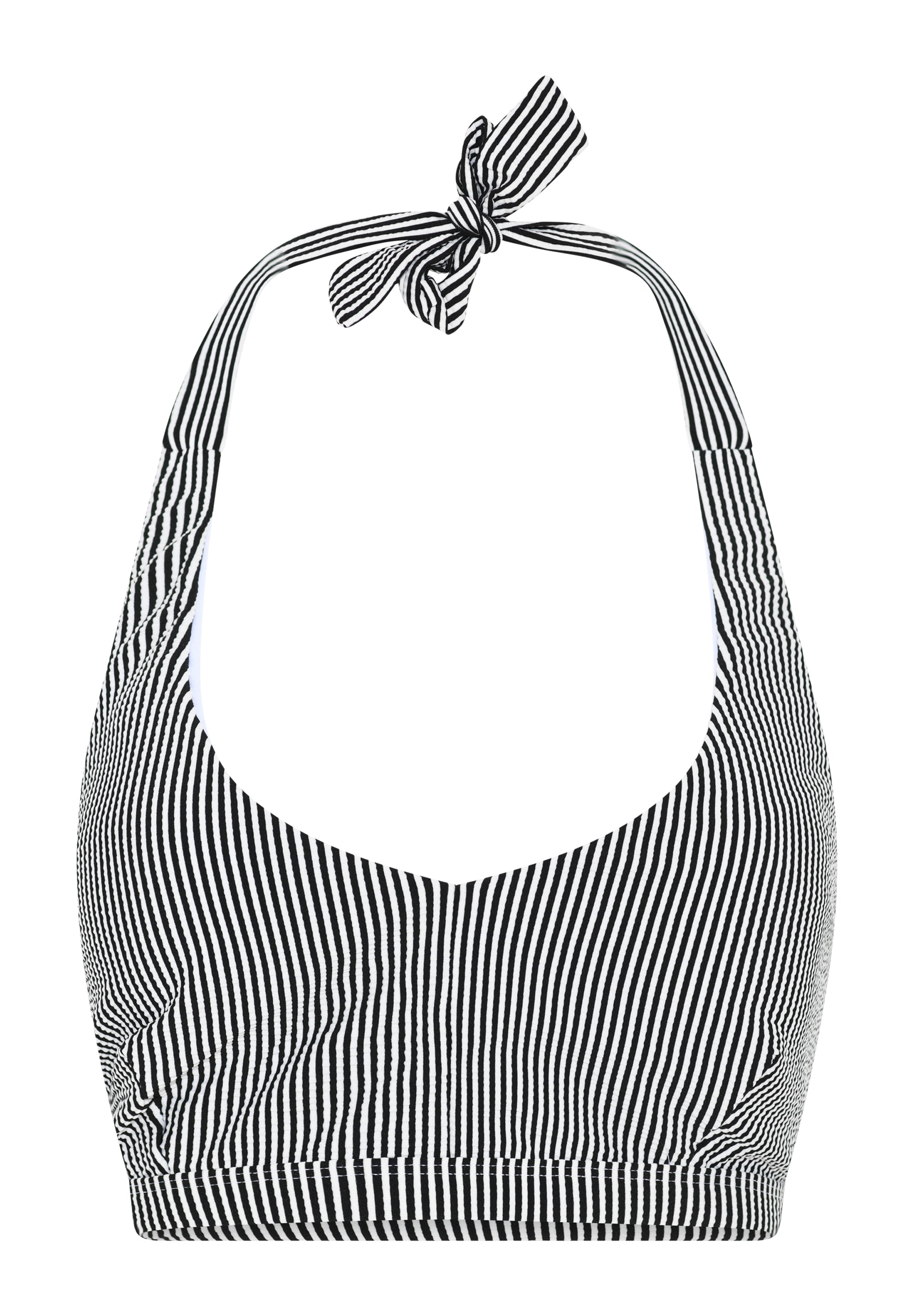 Britt Bikini Top, Black Stripe
