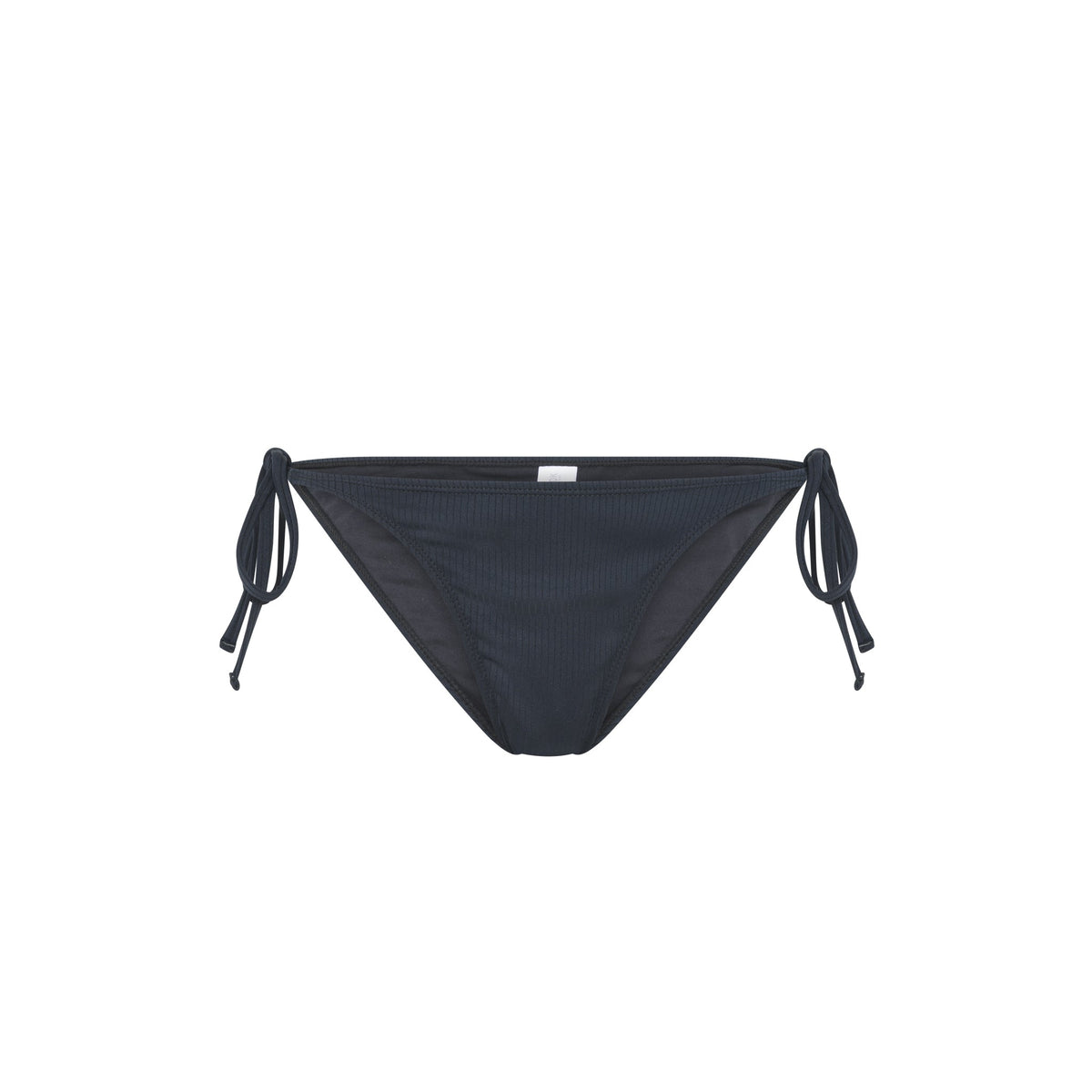 Carin Bikini-Tangahose zum Binden, Schwarz