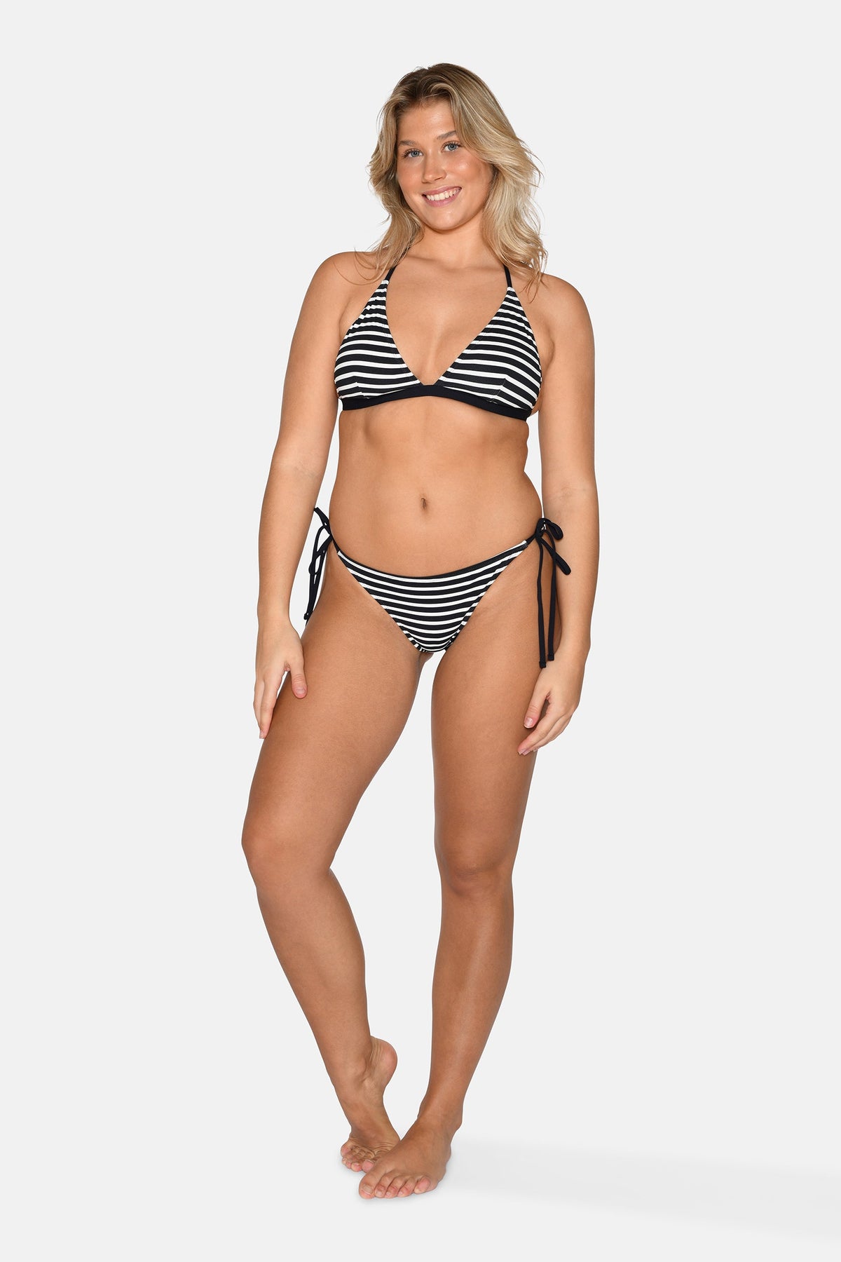 Dakota Bikinioberteil, Schwarz Streifen