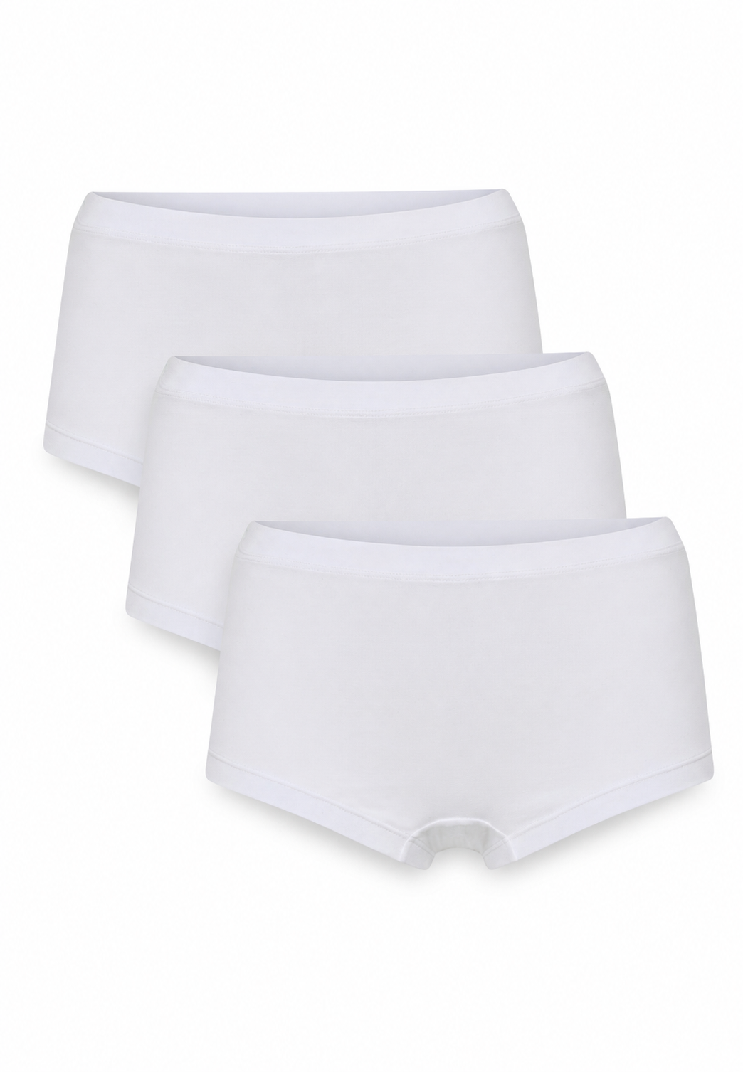 3er-Pack Modal-Panty, Weiß