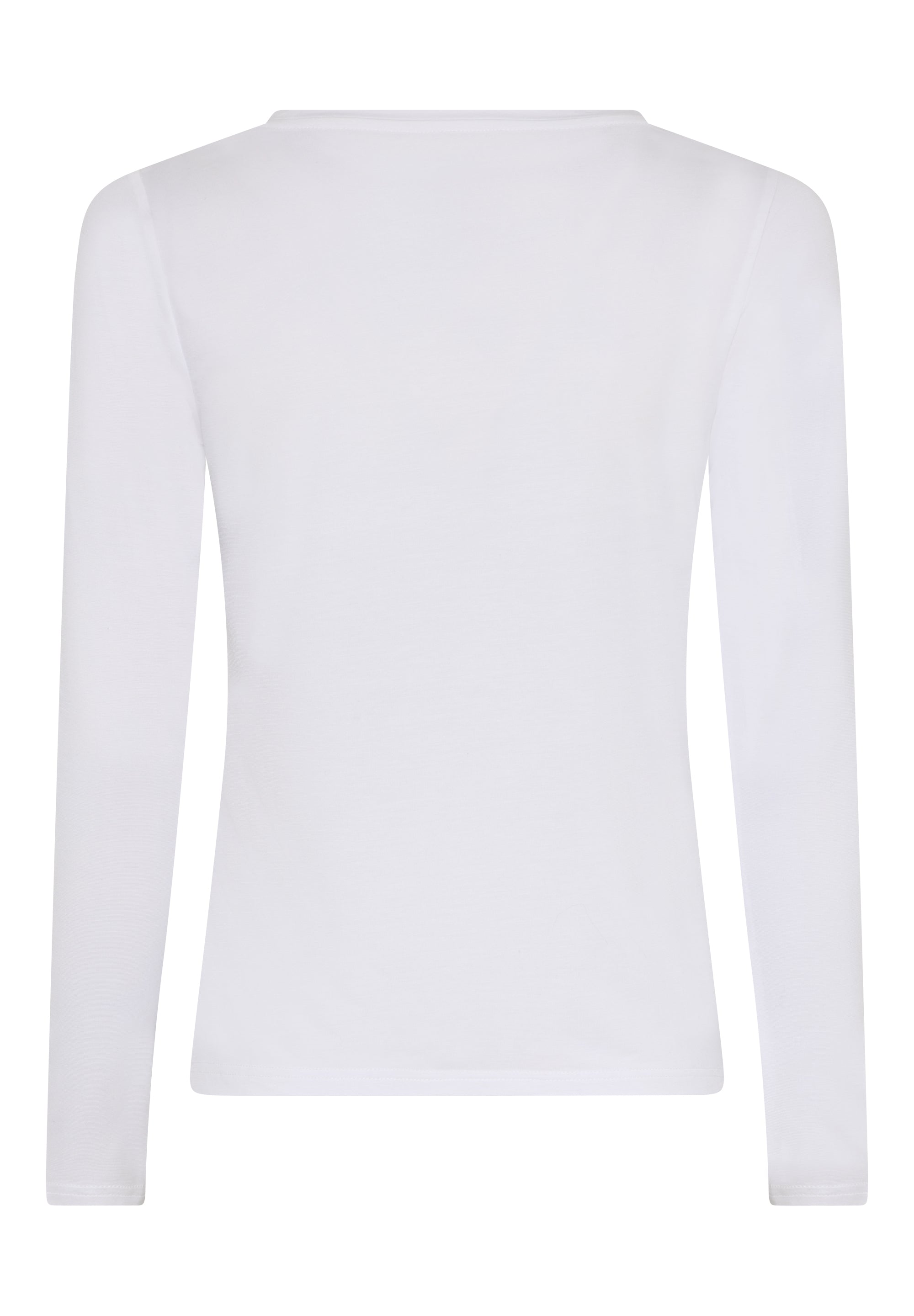 Modal L/S T-shirt, White