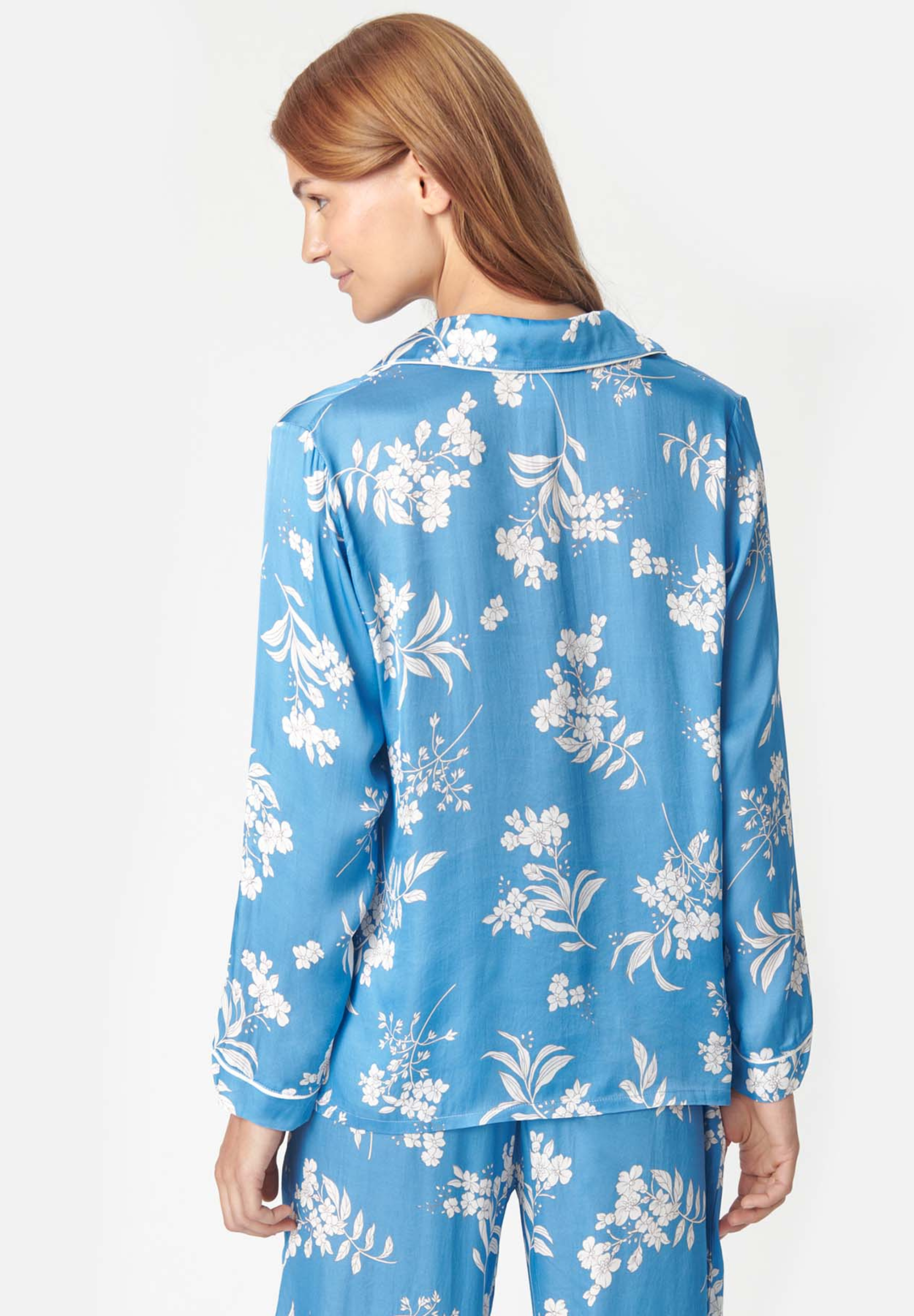 Josephine Shirt, Lichen Blue