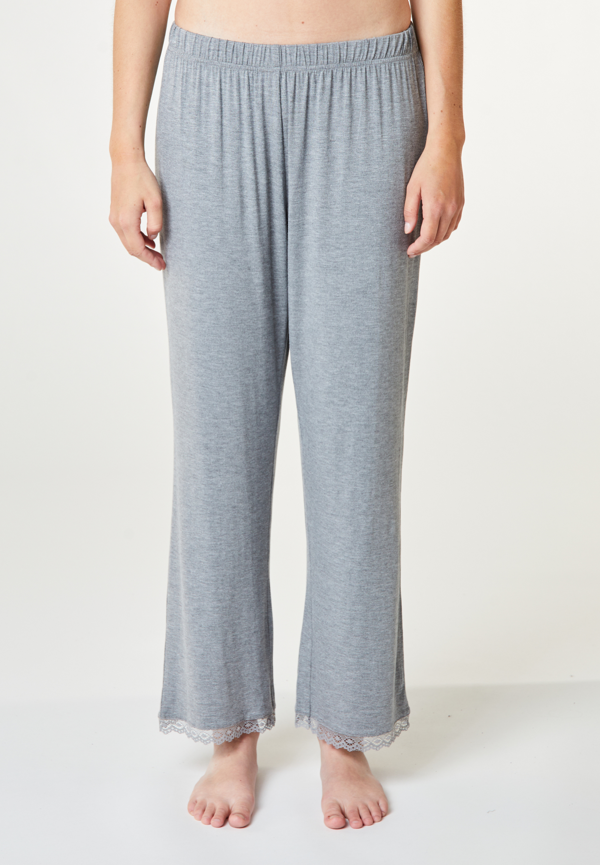 Jasmin Pants, Grey Melange