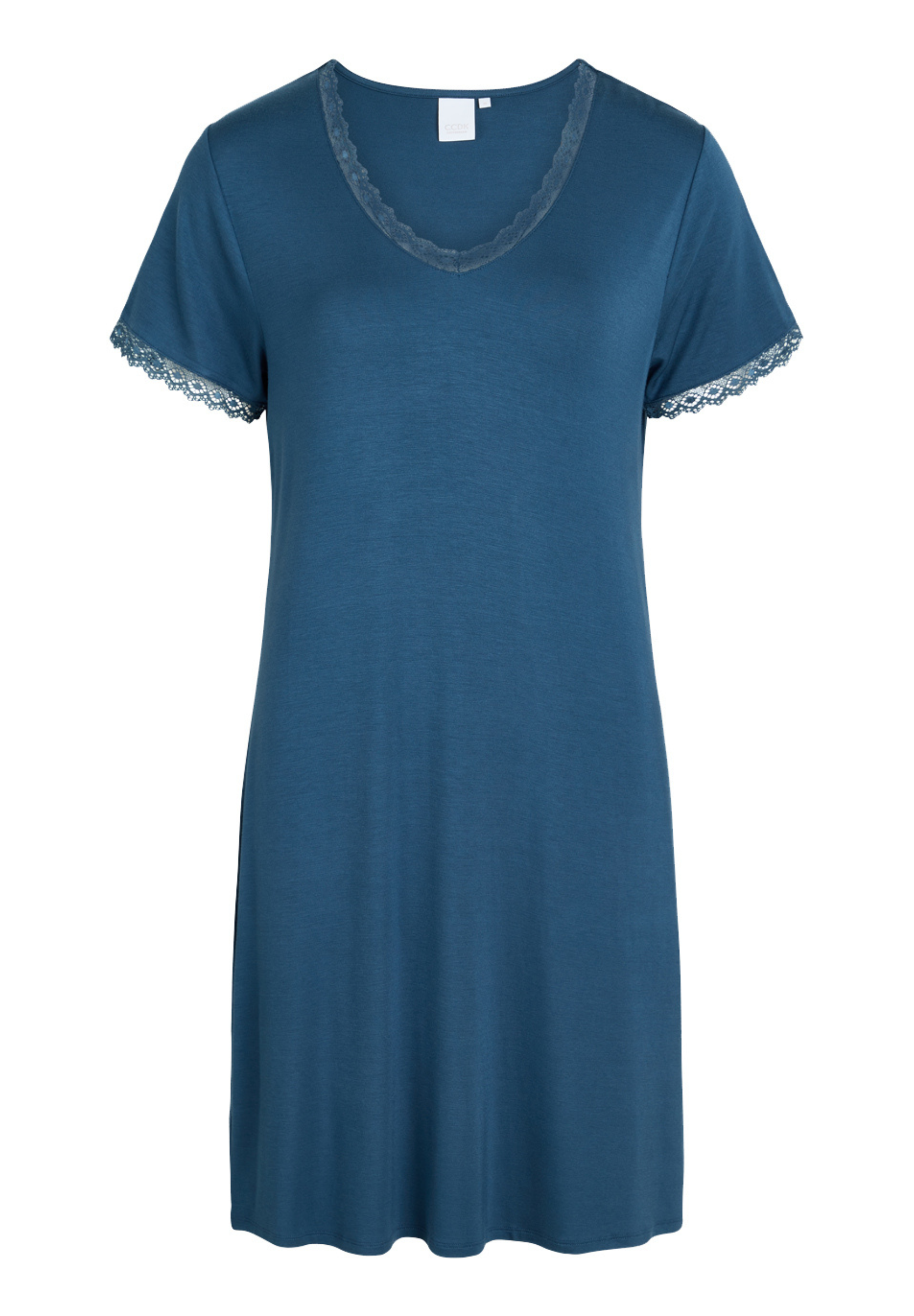 Jacqueline Bamboo Short Sleeve Dress, Ensign Blue